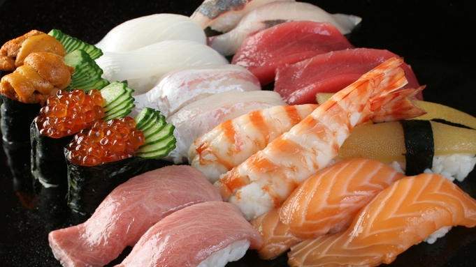 【食事券 2，000円付き】【朝食付き】関西地方で人気の「がんこ寿司」で美味しいお寿司に舌鼓